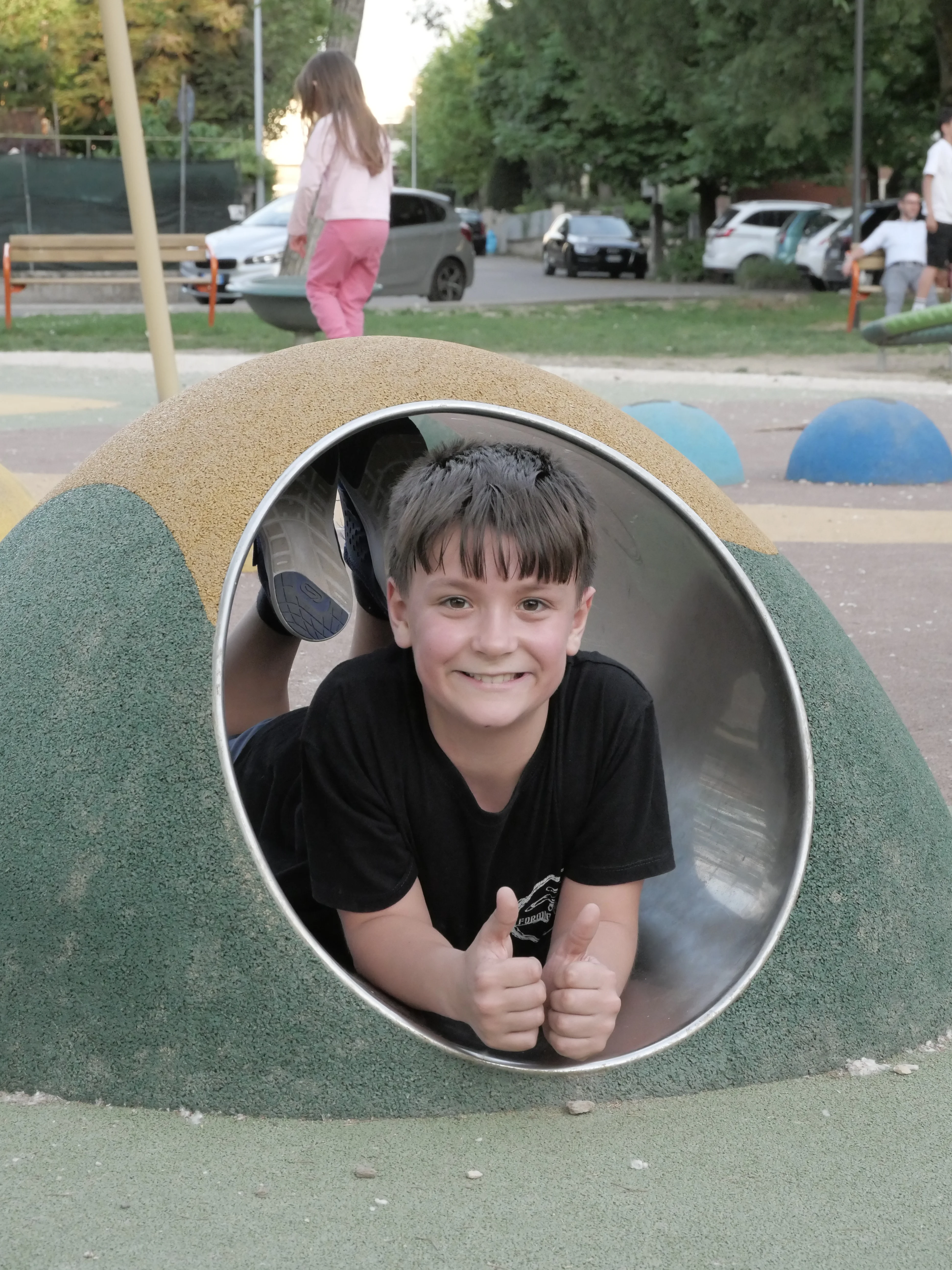 allenamento outdoor bambino corso elementari