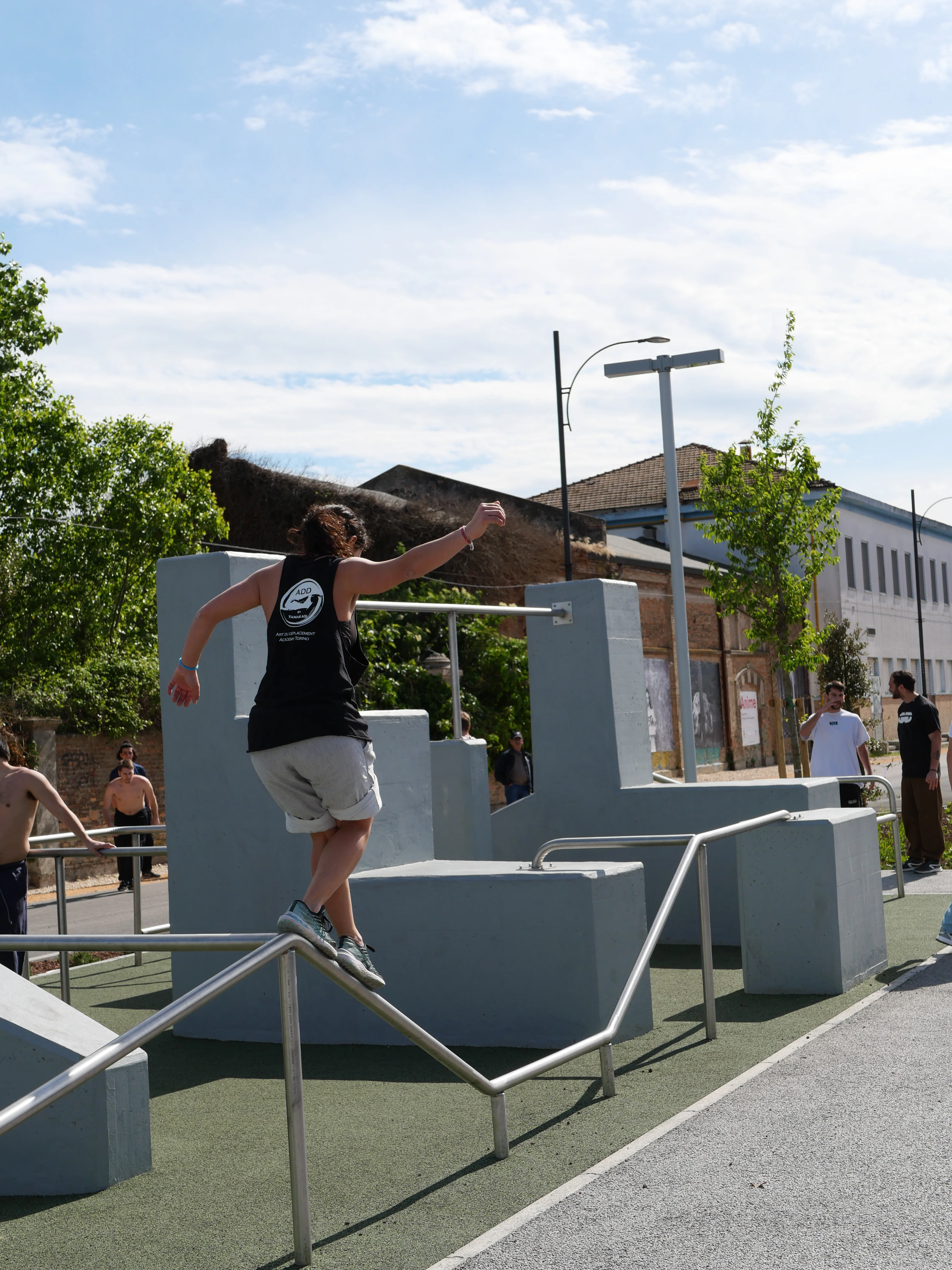 Allenamento parkour Ravenna