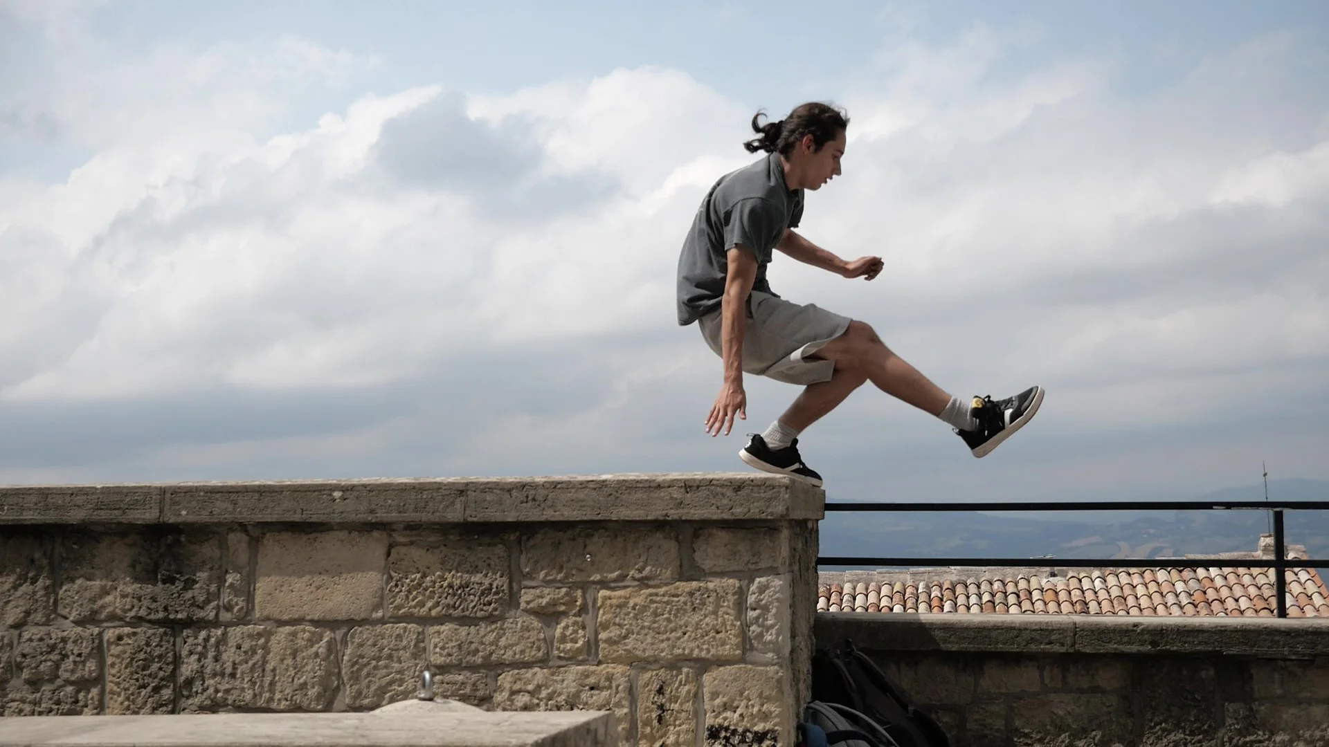 Allenamento all'esterno a San Marino