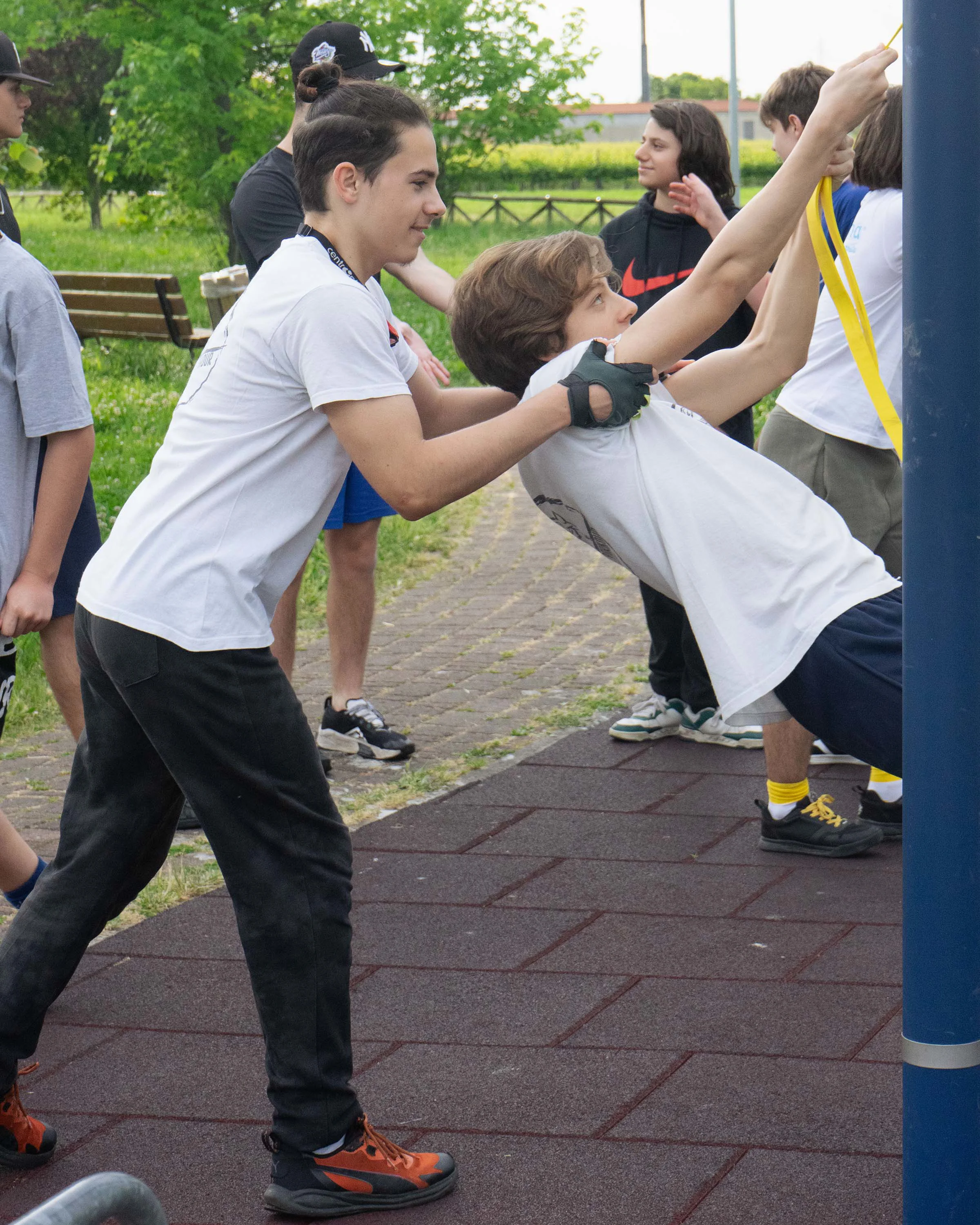 Allenamento calisthenics